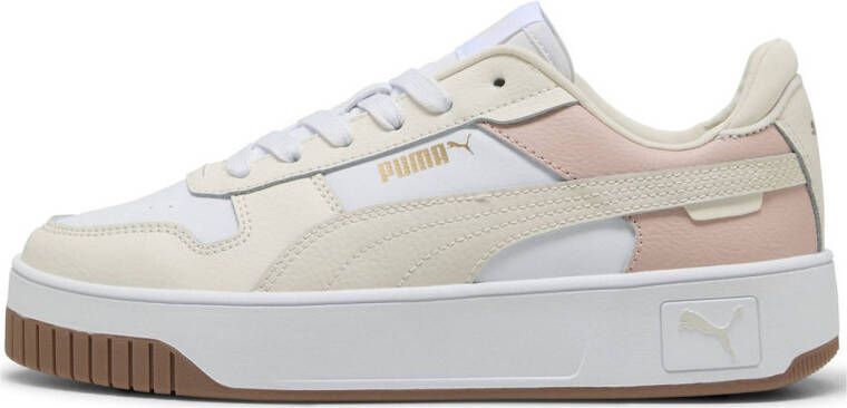 PUMA Carina Street Dames Sneakers White-Alpine Snow-Frosted Ivory