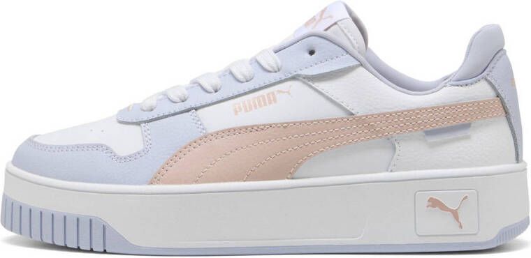 Puma Carina Street sneakers wit roze lichtblauw