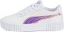 Puma Carino 2.0 sneakers wit metallic zilver - Thumbnail 1