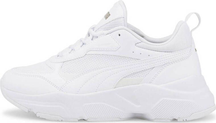 Puma Lage sneakers Cassia wit leatherlook White Dames