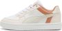 Puma Caven 2.0 Block sneakers wit-ecru-koraal Imitatieleer 35.5 - Thumbnail 1