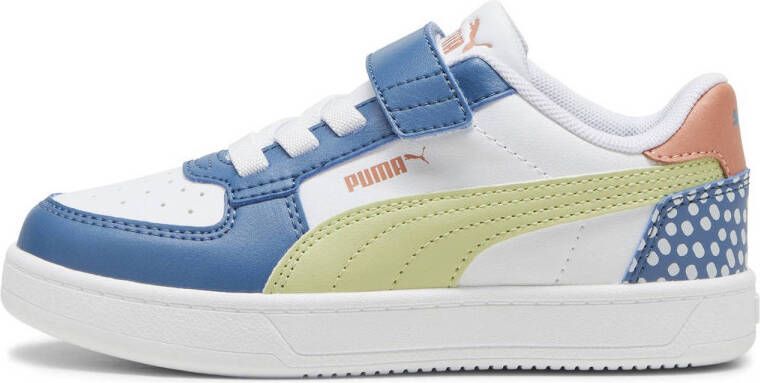 Puma Caven 2.0 sneakers blauw groen wit Imitatieleer 28