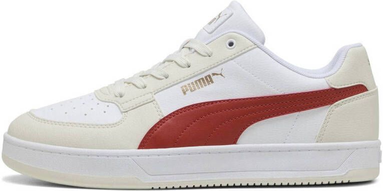 Puma Caven 2.0 sneakers wit donkerrood ecru