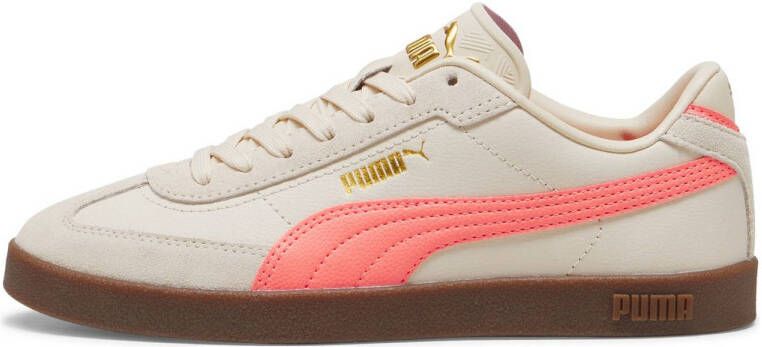 Puma Leren sneakers met contrastgarnering model ' Club II Era'