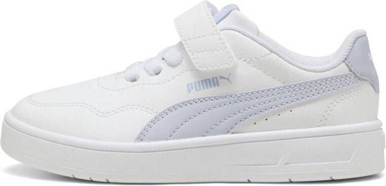 Puma Court Lally sneakers wit lichtblauw