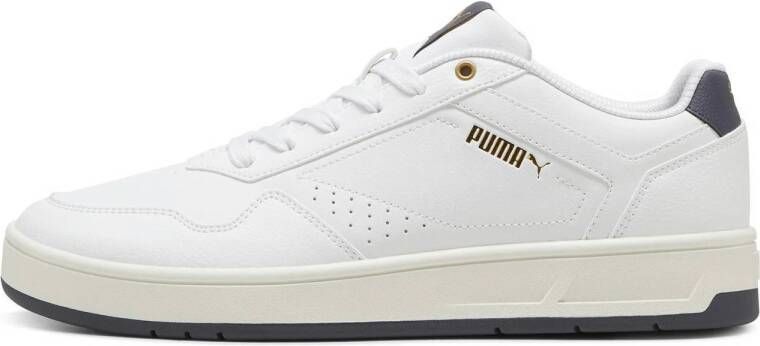 Puma Klassieke Court Sneaker Grijs Goud White Heren