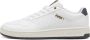 Puma Klassieke Court Sneaker Grijs Goud White Heren - Thumbnail 1