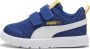 Puma Courtflex V3 sneakers kobaltblauw wit geel - Thumbnail 1