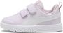 Puma Courtflex V3 V Inf sneakers lila wit roze - Thumbnail 1