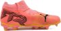 Puma Future 7 Match FG AG Junior voetbalschoenen roze zwart oranje Imitatieleer 37 - Thumbnail 1