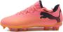 Puma Future 7 Play FG AG Jr. Junior voetbalschoenen roze zwart oranje Imitatieleer 29 - Thumbnail 1