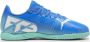 Puma Future 7 Play Jr. zaalvoetbalschoenen kobaltblauw mintgroen wit Imitatieleer 32 - Thumbnail 1