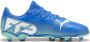 Puma Future 7 Play voetbalschoenen kobaltblauw mintgroen wit Imitatieleer 34 - Thumbnail 1