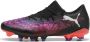 Puma Future 8 Match Low FG AG Senior voetbalschoenen zwart wit rood - Thumbnail 1