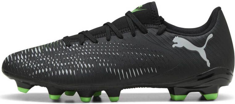 PUMA FUTURE 8 PLAY FG AG Unisex Sportschoenen Black-Cool Light Gray-Fluo Green