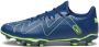 PUMA Future Play Gras Kunstgras Voetbalschoenen (MG) Donkerblauw Felgroen - Thumbnail 1