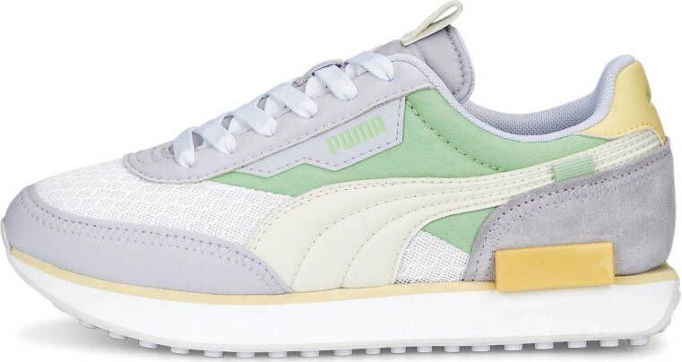 Puma Future Rider Pastel sneakers wit grijs groen