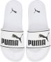 Puma Leadcat 2 0 2.0 badslippers wit zwart Jongens Meisjes Rubber Logo 40.5 - Thumbnail 1