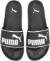 Puma Leadcat 2 0 2.0 badslippers zwart wit Rubber Logo 35 5 - Thumbnail 1