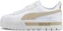 Puma Mayze Lth Wn's Fashion sneakers Schoenen white peyote maat: 38.5 beschikbare maaten:37.5 38.5 39 40.5 41 - Thumbnail 2