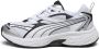 Puma Morphic Base sneakers lichtgrijs zwart Mesh 37.5 - Thumbnail 1