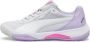 Puma Nova Court tennisschoenen zilver wit lila - Thumbnail 1