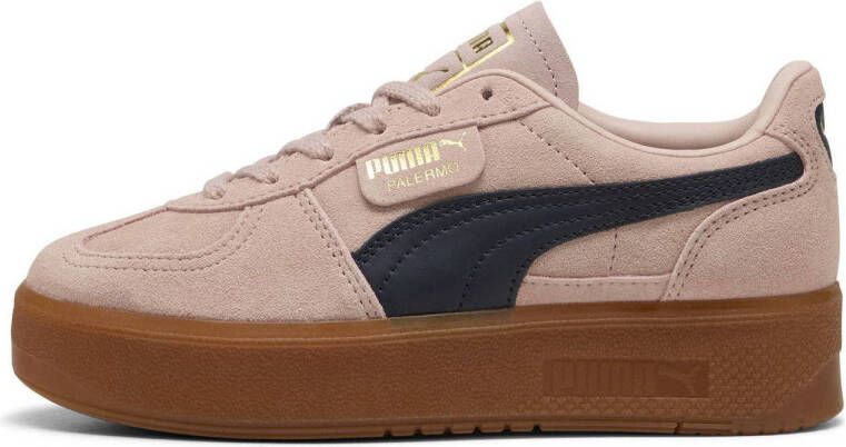 Puma Palermo Elevata sneakers oudroze donkerblauw