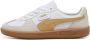 PUMA Palermo Lth Sneakers Leren Sneaker Dames Wit - Thumbnail 1