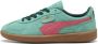 Puma Palermo | aqua suède sneakers Groen Suede Lage sneakers Unisex - Thumbnail 1