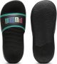 Puma Popcat 20 Jr. badslippers zwart groen multi Rubber 34.5 - Thumbnail 1