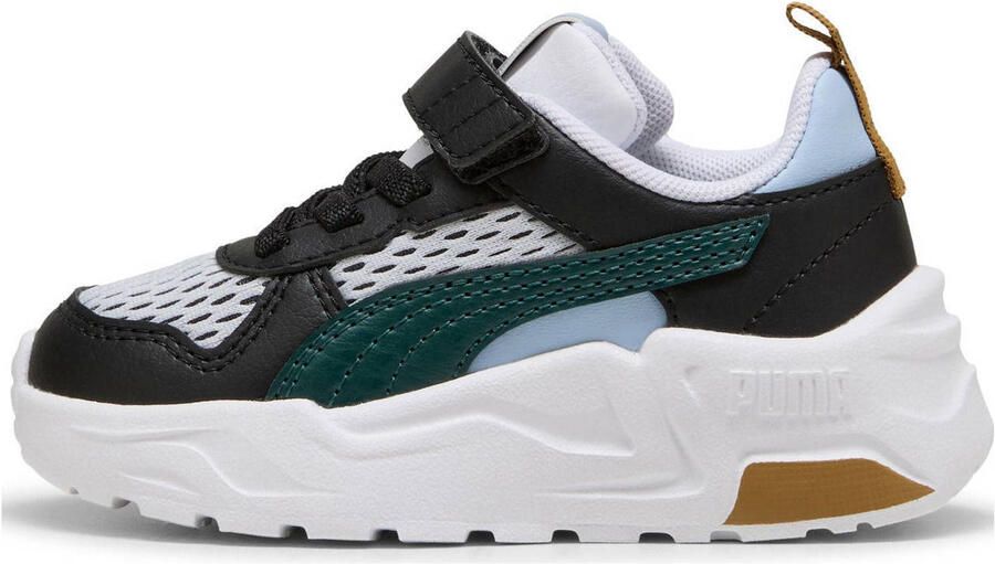 PUMA Trinity 2 LT Run Fun AC+ PS Unisex Sneakers White-Green Terrain- Black