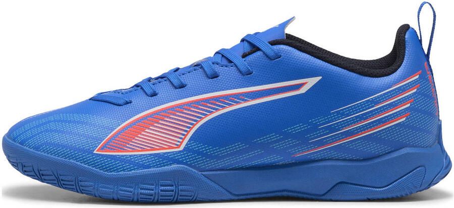 Puma ULTRA 6 Play IT junior zaalvoetbalschoenen kobaltblauw wit rood
