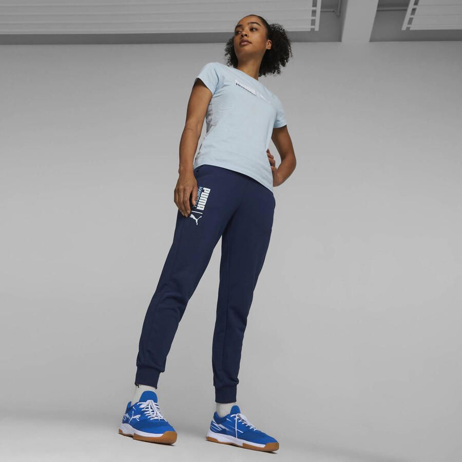 PUMA Indoorschuhe Low Varion II 107341 Team Royal- White-Gum