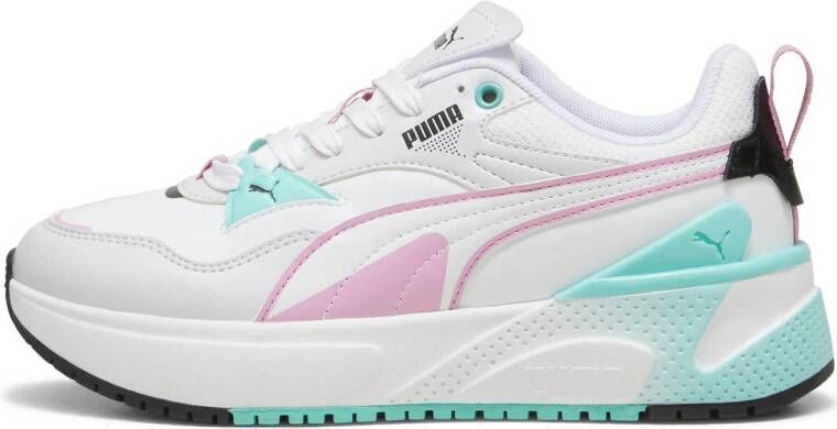 Puma R78 Disrupt sneakers lichtgrijs roze mintgroen