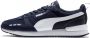 PUMA R78 Heren Sneakers Peacoat- White - Thumbnail 1