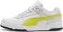 Puma RBD game Low leren sneakers lichtgrijs geel zwart Leer 35.5 - Thumbnail 1