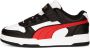 PUMA RBD Game Low AC+PS Unisex Sneakers White ForAllTimeRed Black Gold - Thumbnail 2