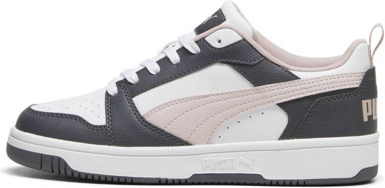 PUMA Rebound v6 Low Unisex Sneakers Strong Gray-Mauve Mist- White