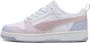 PUMA Rebound V6 Lo Blurry Dreams Jr Sneakers White-Rose Mauve-Cool Weather - Thumbnail 1