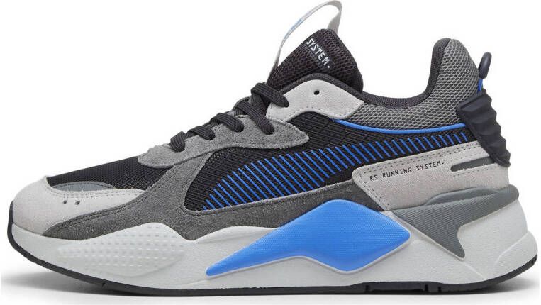 Puma RS-X Heritage sneakers antraciet kobaltblauw lichtgrijs