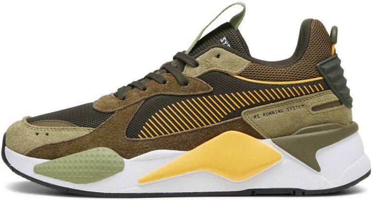 Puma RS-X Heritage sneakers olijfgroen geel