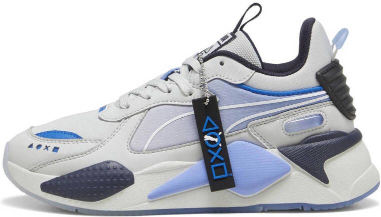 Puma RS-X Playstation sneakers lichtgrijs blauw zwart