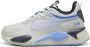 Puma RS-X Playstation sneakers lichtgrijs blauw zwart Mesh 33 - Thumbnail 1