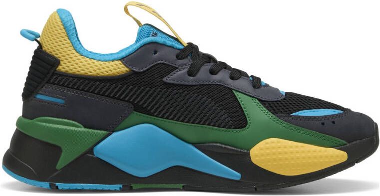 Puma RS-X TOYS sneakers zwart groen blauw