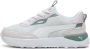 Puma Runtamed Platform sneakers aqua wit lila mintgroen Blauw Jongens Meisjes Mesh 28 - Thumbnail 1