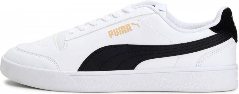 PUMA Shuffle Unisex Sneakers White- Black- Team Gold - Foto 2