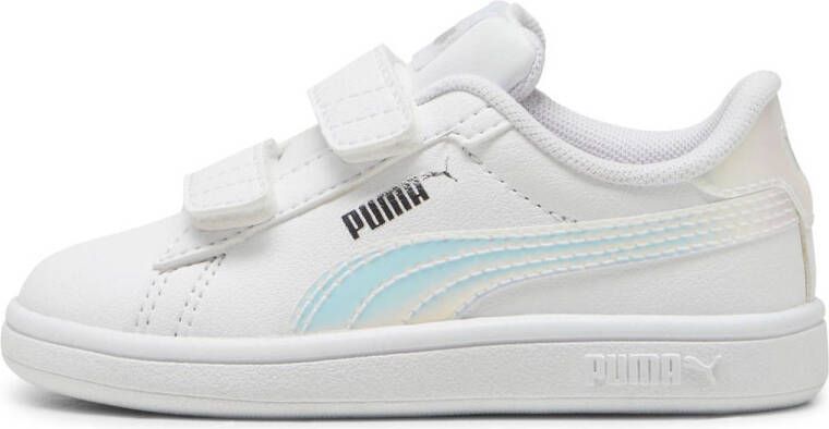 PUMA Smash 3.0 Sneakers wit Synthetisch