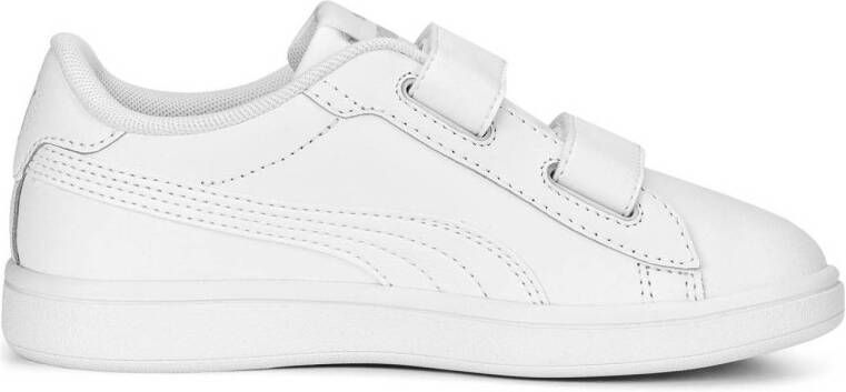 Puma Smash 3.0 sneakers wit Imitatieleer Effen 28