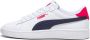 Puma Smash 3.0 sneakers wit donkerblauw rood Imitatieleer 35.5 - Thumbnail 1