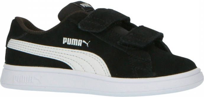 PUMA Smash v2 SD V Inf Kinderen Sneakers Black White - Foto 1